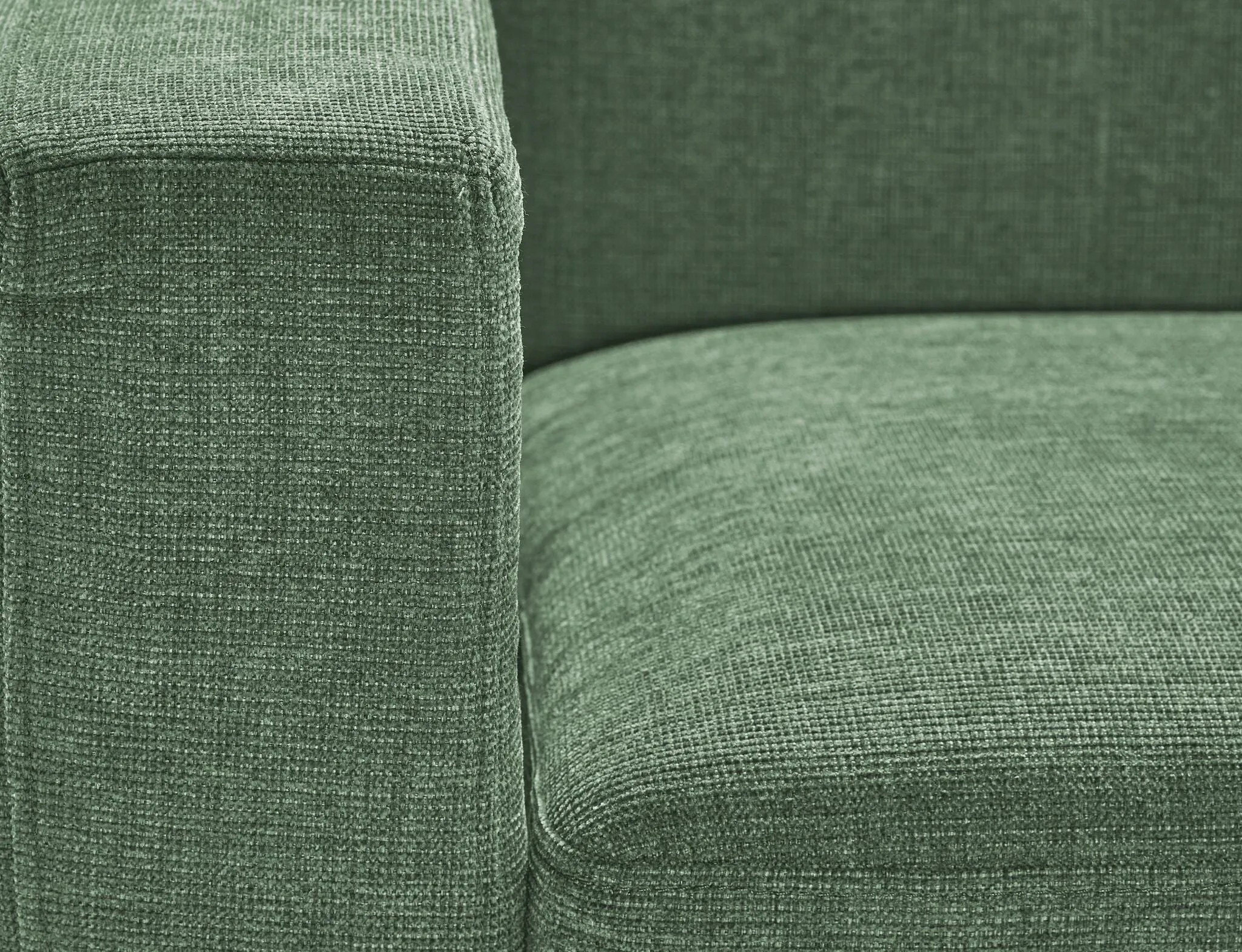 Ziva Chaise Sofa - Green